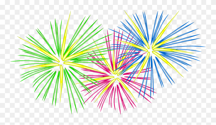 Description Fireworks 2 Png - Fireworks Clipart Transparent Png