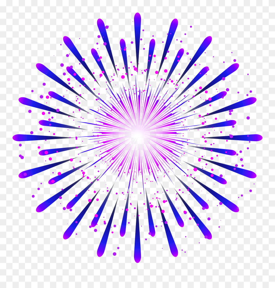 Transparent Fireworks Clip Art - Png Download