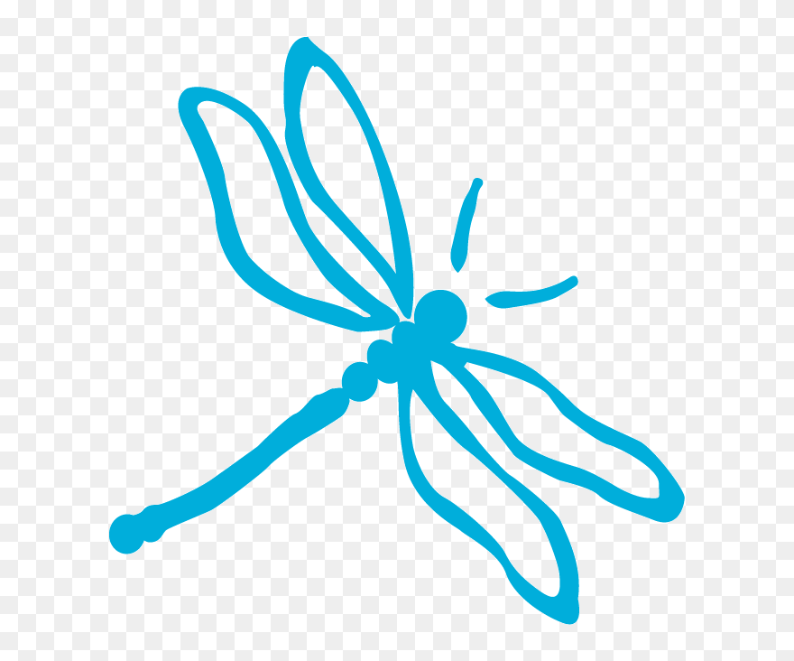 Dragonfly Png Transparent Image - Black Dragonfly Transparent Background Clipart