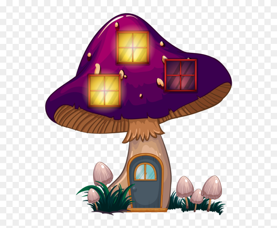 Gnome Clipart Fairy Mushroom - Png Download