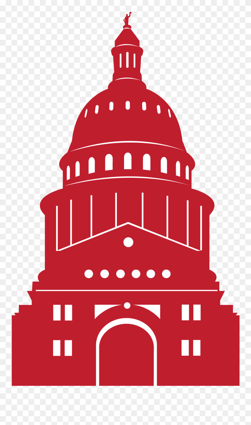 Clipart Download Grill - Texas Capitol Clip Art - Png Download