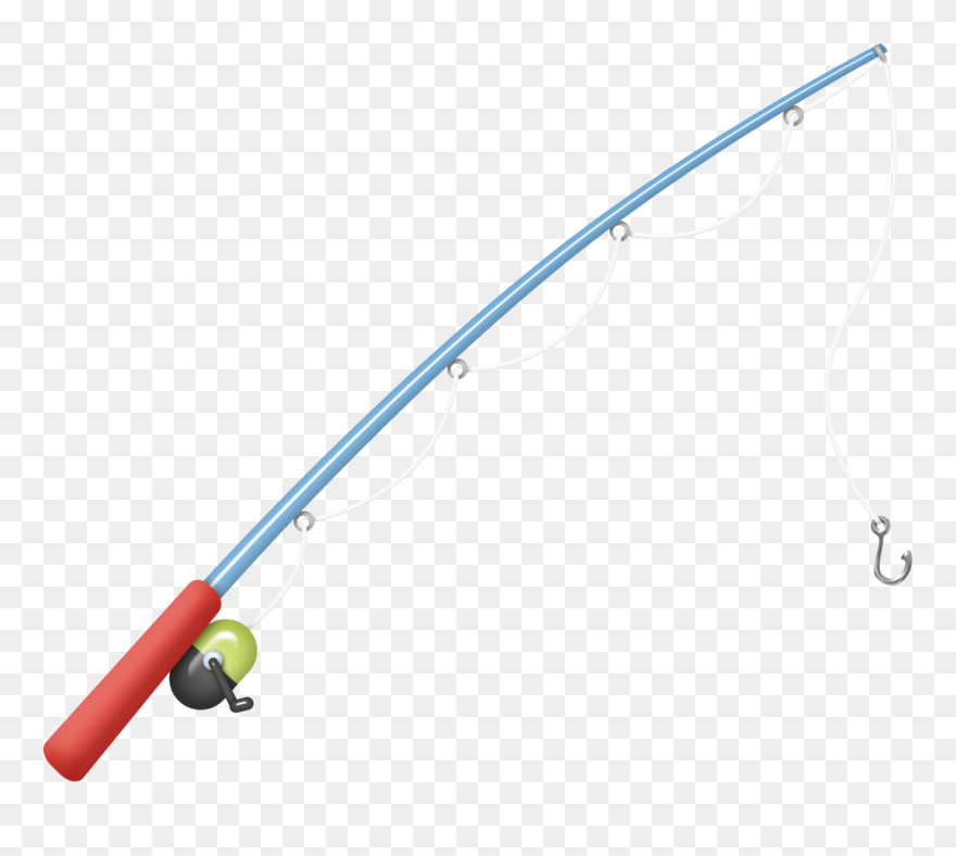 Transparent Fisherman Clipart - Fishing Pole Clipart Png