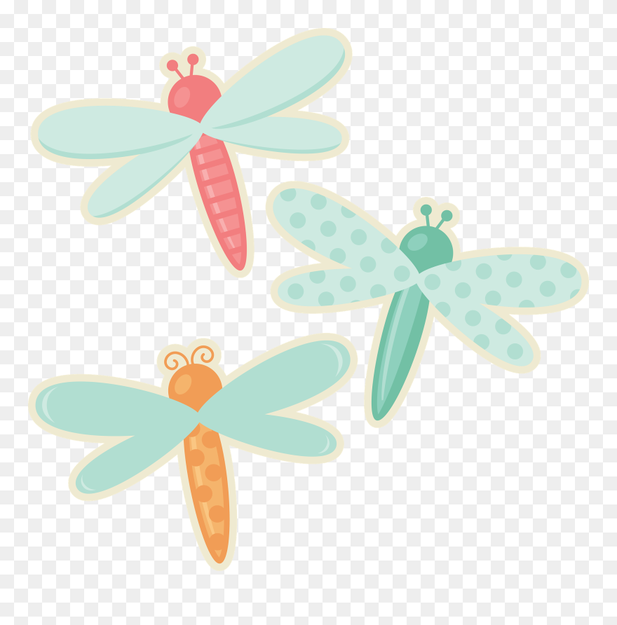 Dragonfly Clipart Creative - Clip Art - Png Download