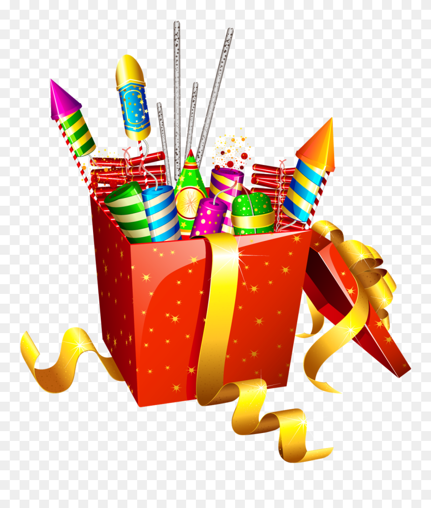 Fireworks Clip Art - Png Download