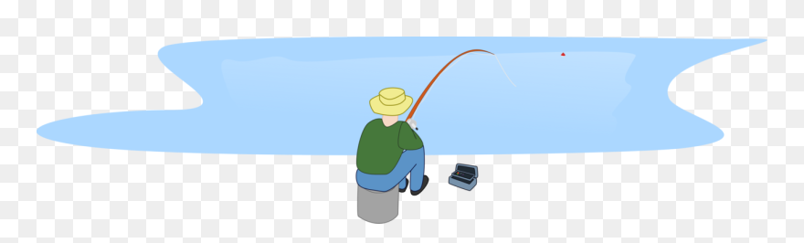 Computer Icons Fisherman Fishing - Fishing Lake Png Clipart
