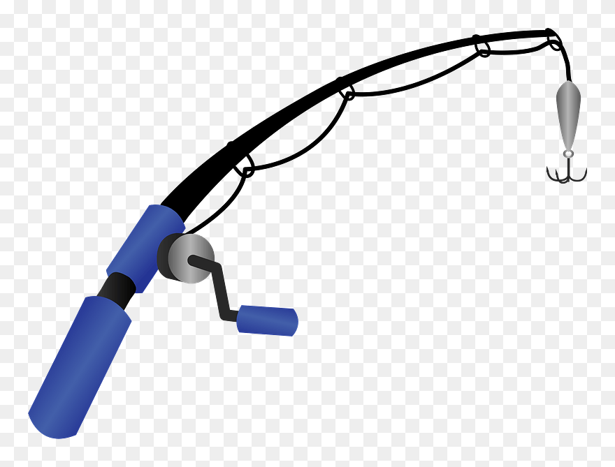 Fishing Rod Clipart - Png Download