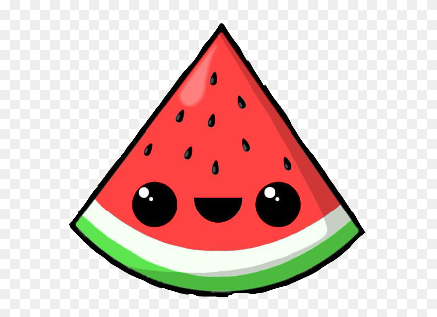 Fruit Melon Watermelon Fruit Clipart - Cute Clipart Watermelon - Png Download