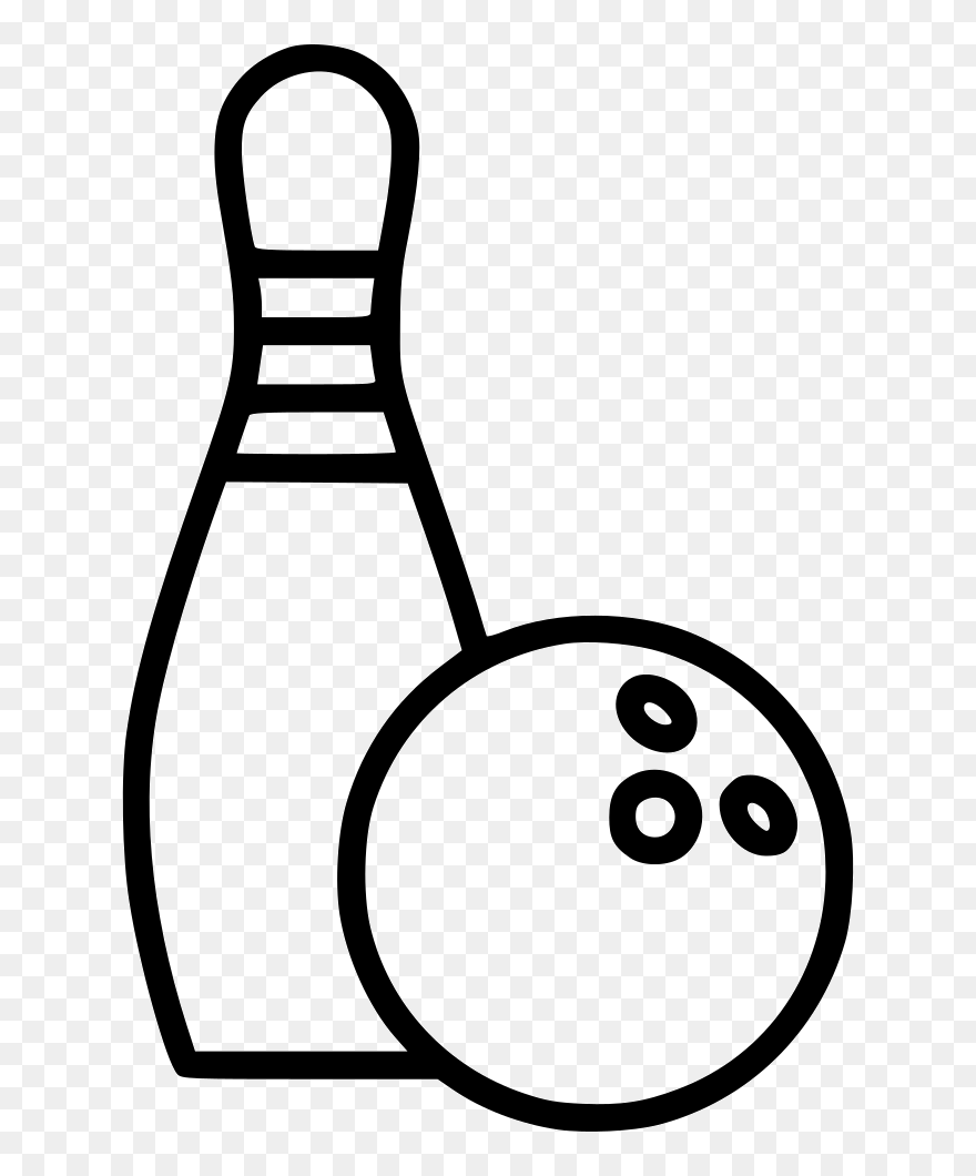Bowling - Bowling Icon Png Clipart