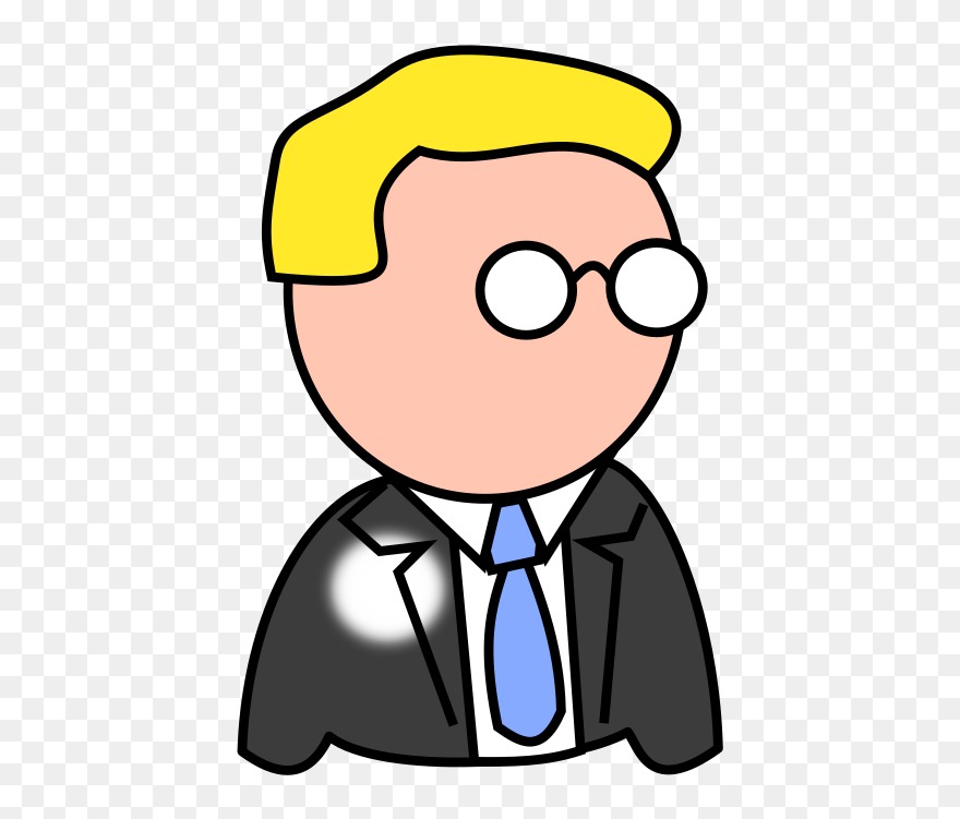 Snow Man Svg Clip Arts - Business Men Cliparts - Png Download