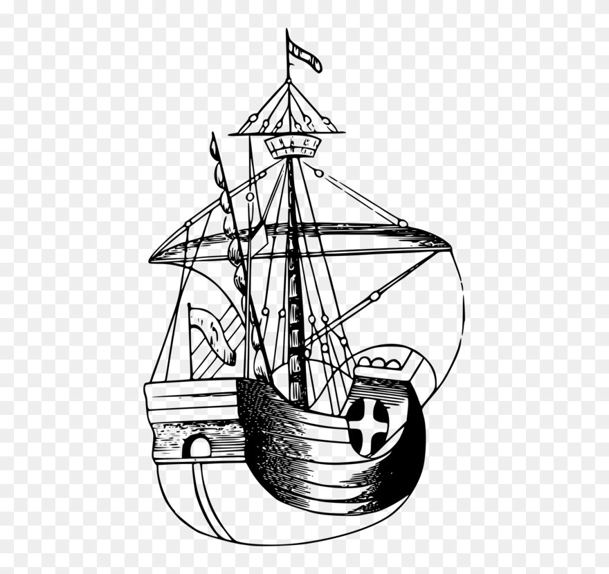 Drawing Boat Line Art Sailing Ship Cc0 - Boat Clipart