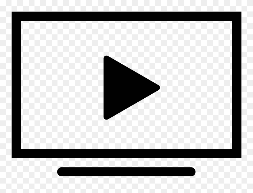 Download Television Show Button Icons Play Computer - Tv Vector Icon Png Clipart