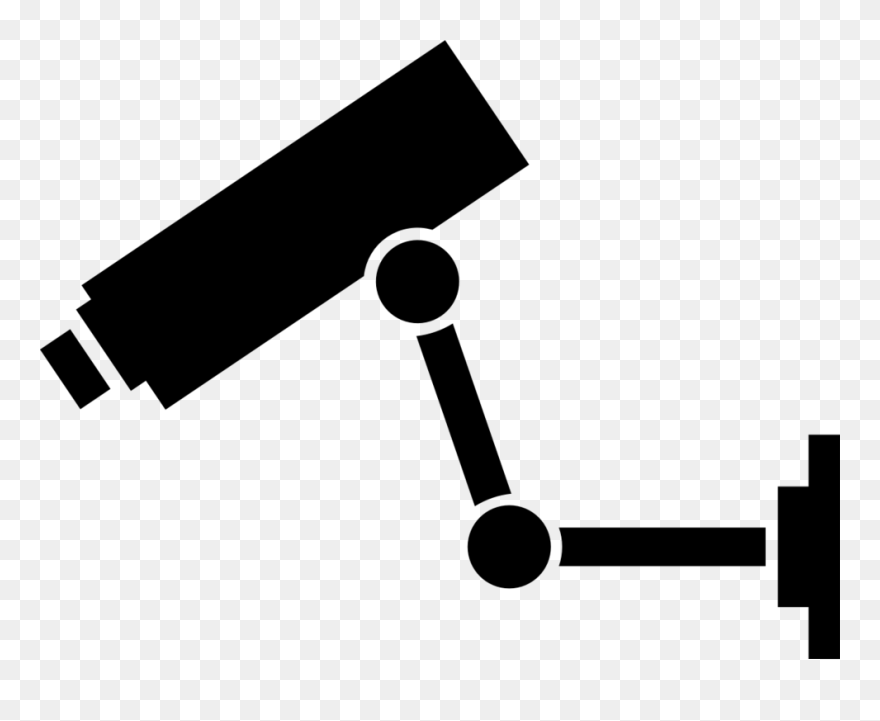 Angle,brand,line - Security Cameras Clipart - Png Download