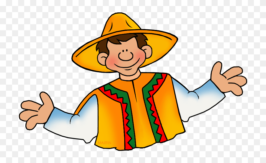 Mexican Man Clipart - Png Download