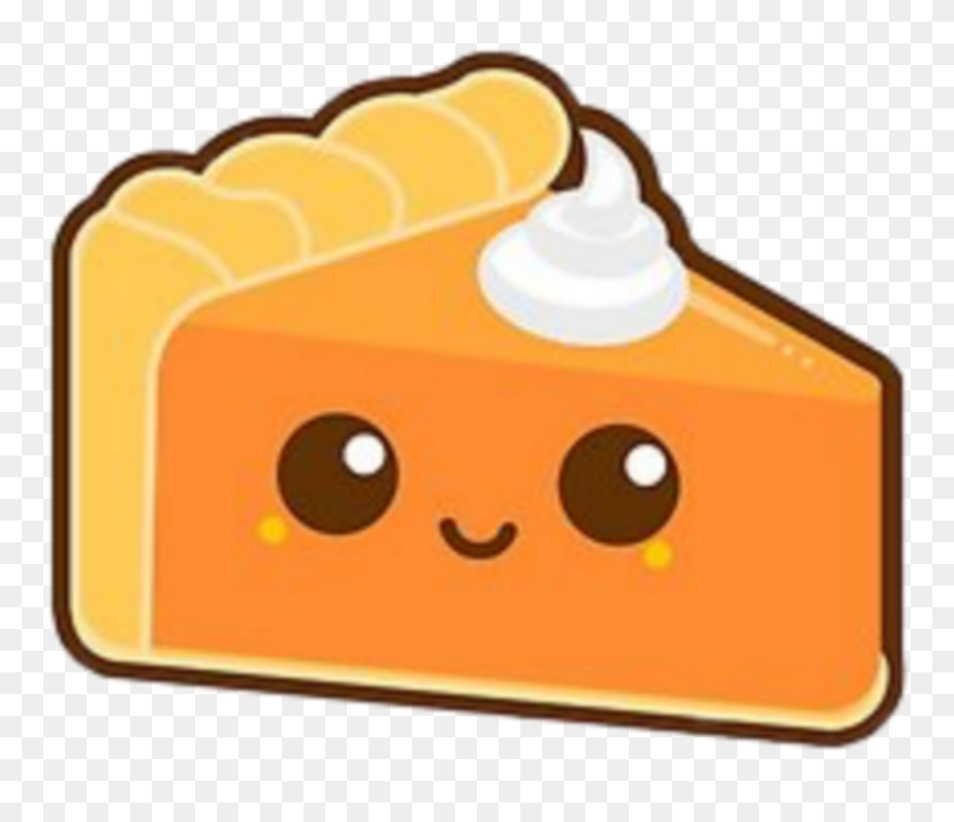 #freetoedit #pie #pumpkin Pie #anime - Cute Pie Clipart - Png Download