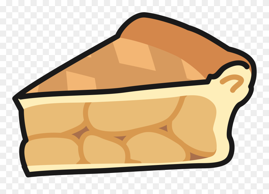 Pie Clipart Buko Pie - Slice Of Apple Pie Clipart - Png Download