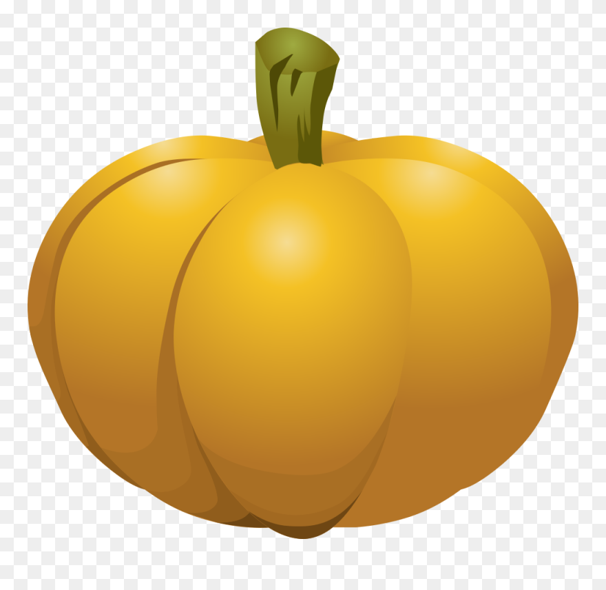 Food Pumpkin Clipart - Labu Vektor - Png Download