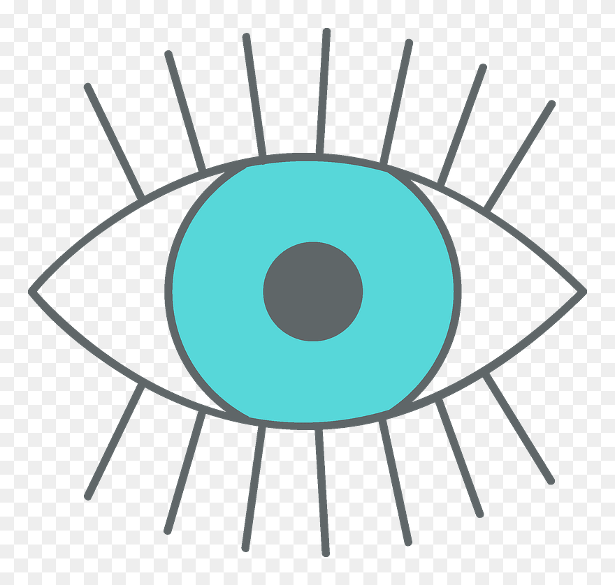 Eye Clipart - Eye Wall Decor - Png Download