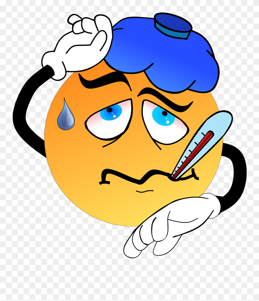 Download Fever Fever And Cold Emoji Clipart (5214377) PinClipart