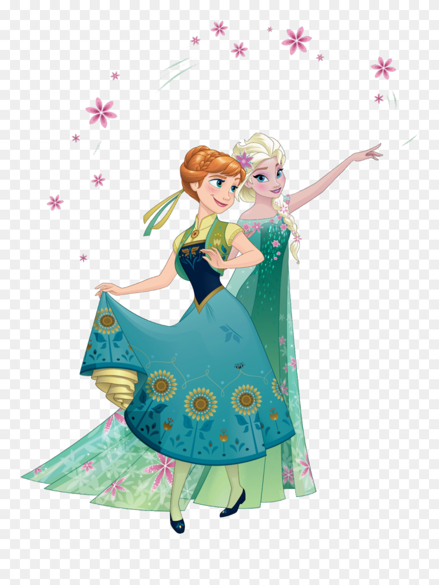 Elsa Holding Snowflake Clipart Picture Black And White - Elsa E Anna Frozen Fever - Png Download