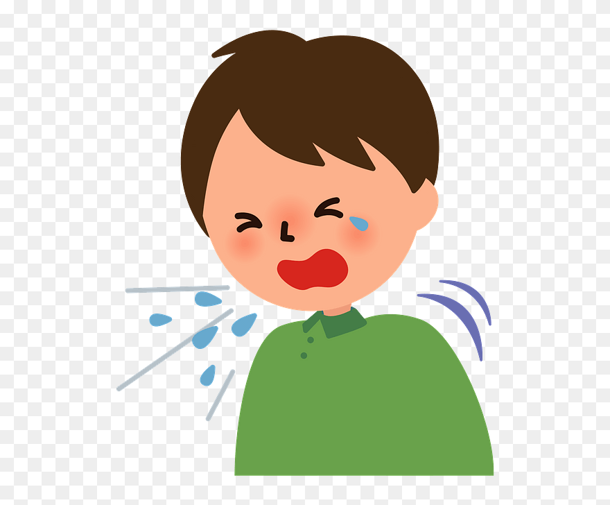 Sneeze Cold Sick Clipart - Clipart Transparent Sneeze Png