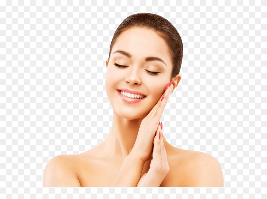 Smiling Woman Face Png Clipart - Face Skin Care Transparent Png