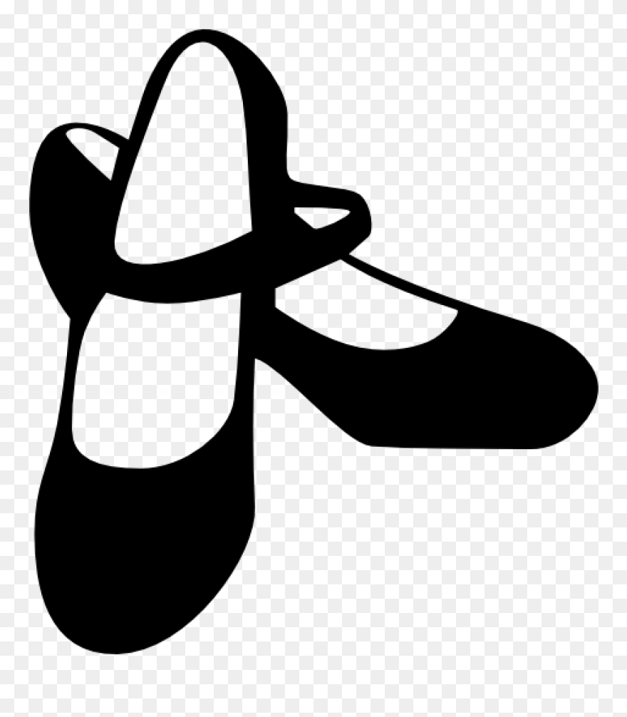 Dance Shoes Clipart Png - Dancing Shoes Clip Art Transparent Png