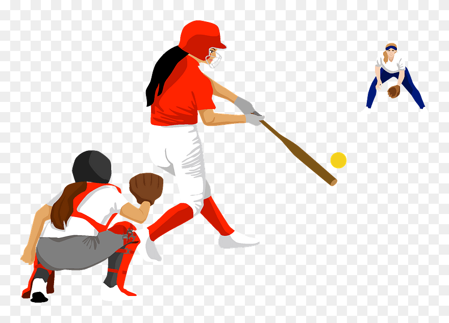 Softball Clipart - Png Download
