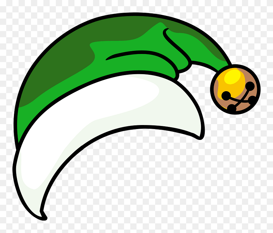 Elf Hat Clipart - Clipart Christmas Elf Hat - Png Download