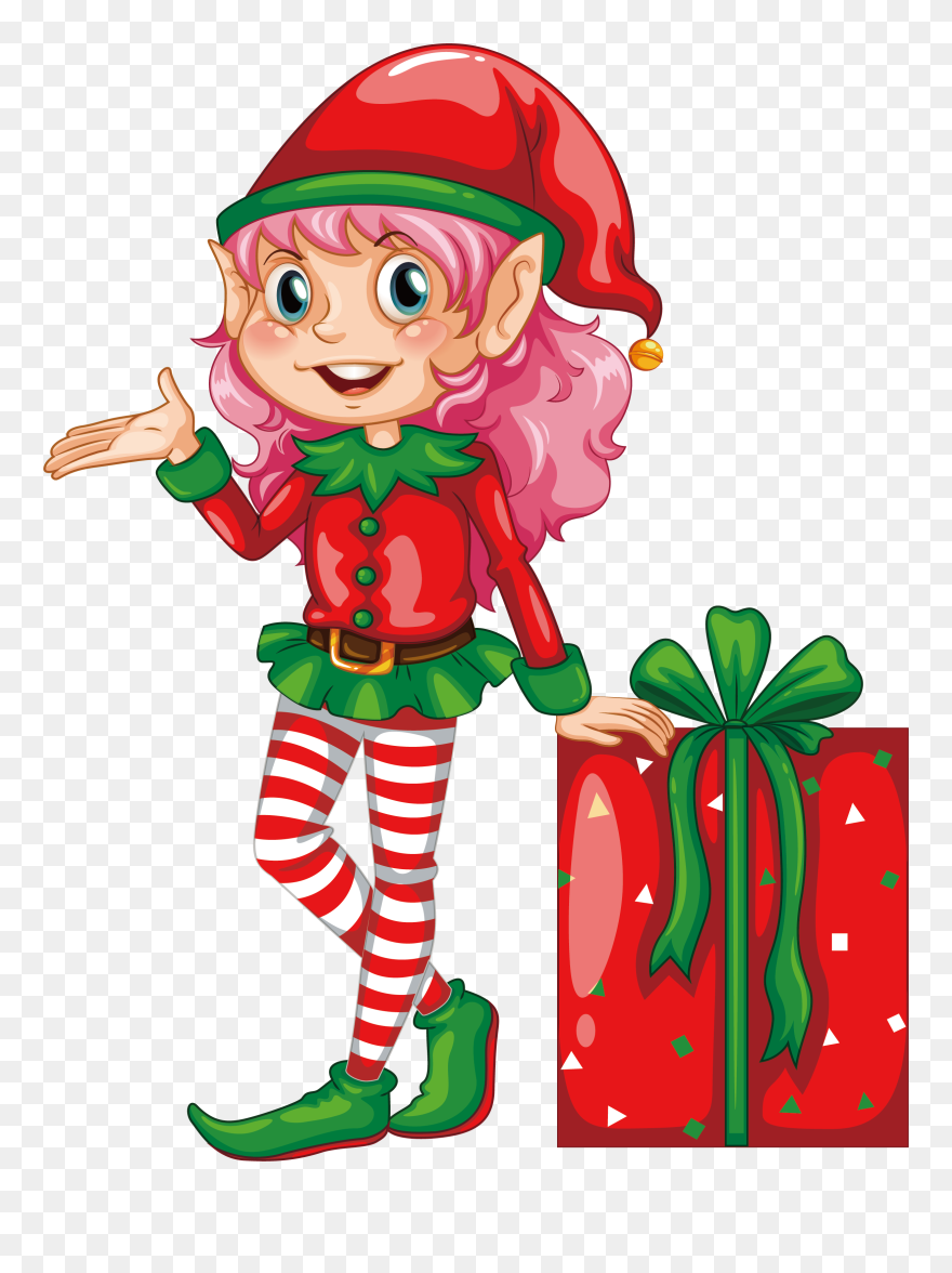 Png Pinterest Natal - Transparent Background Christmas Elves Clipart