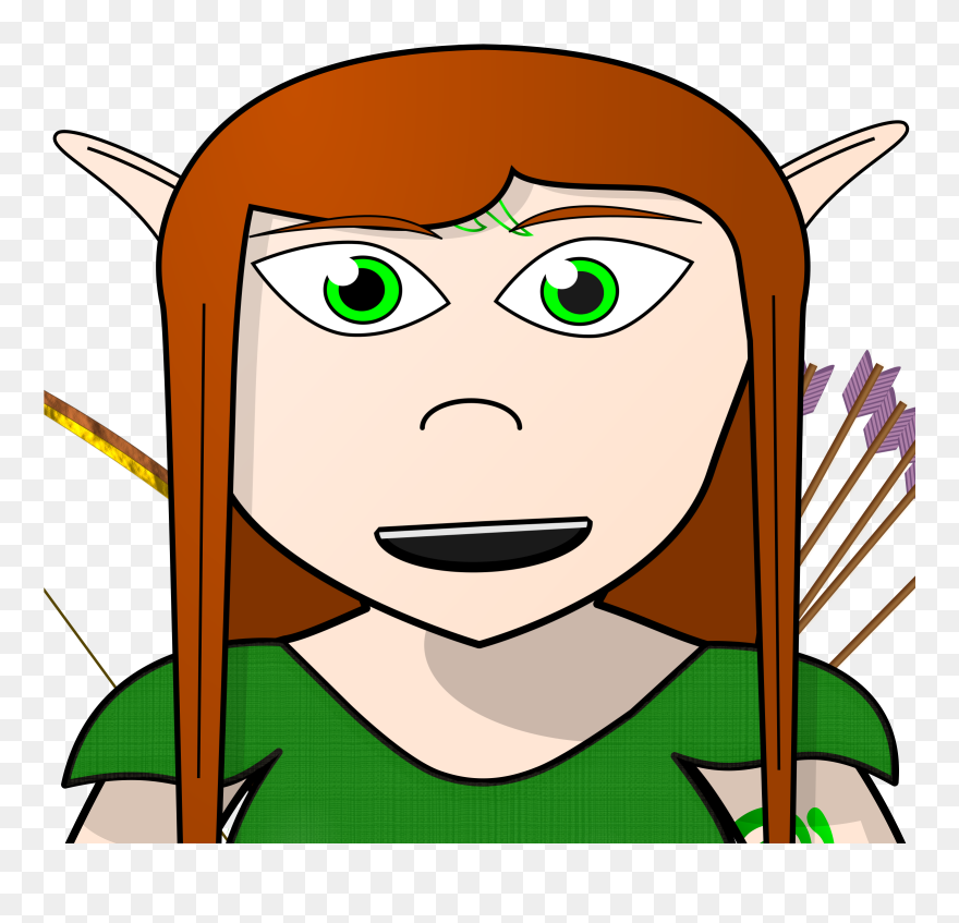 Wood Elf Clipart - Clip Art - Png Download