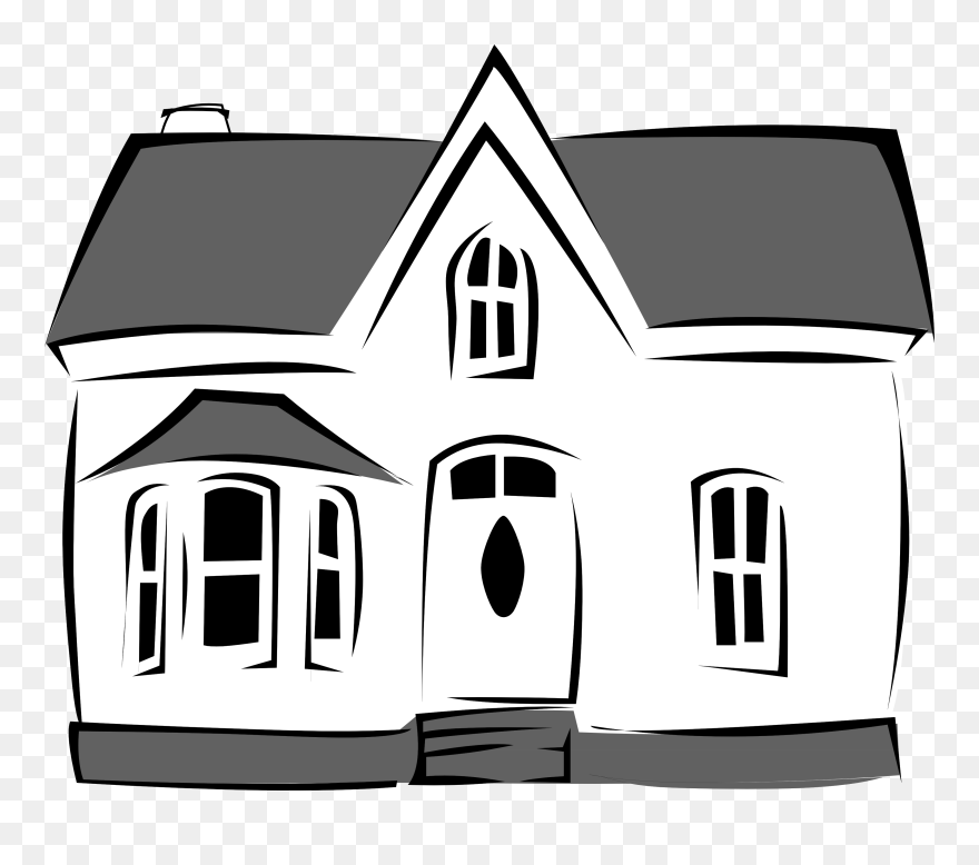 White House Clipart Transparent - House Clip Art - Png Download