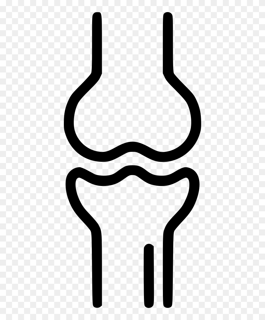 Knee Joint Joint Bone Skeleton Ray Svg Png Icon Download - Joint Bone Clipart Transparent Png