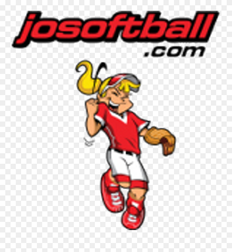League Dixie Girls Softball Clipart - Png Download