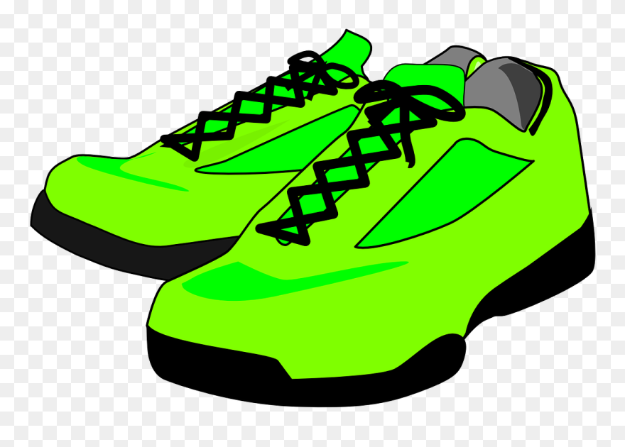 Transparent Sneakers Clipart - Transparent Background Tennis Shoes Clipart - Png Download
