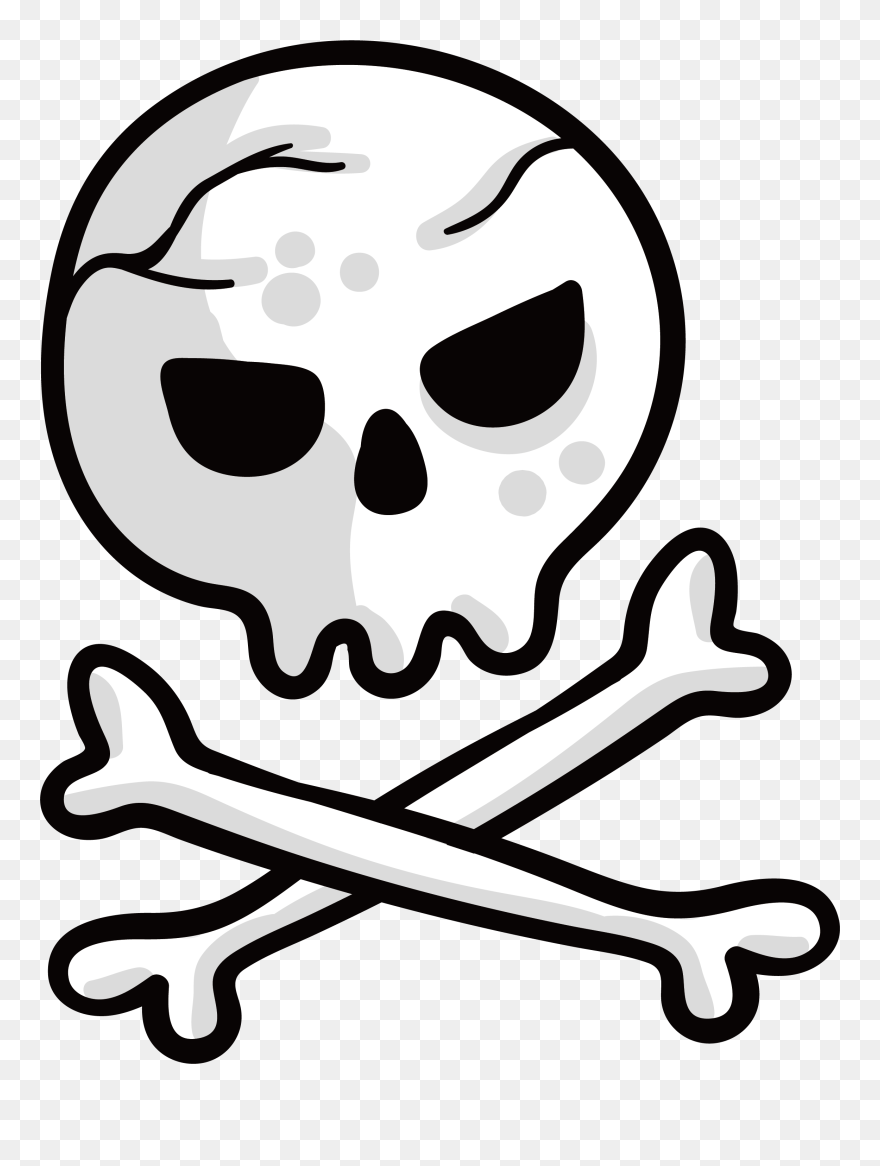 Cartoon Bone Png - Skeleton Png Cartoon Clipart