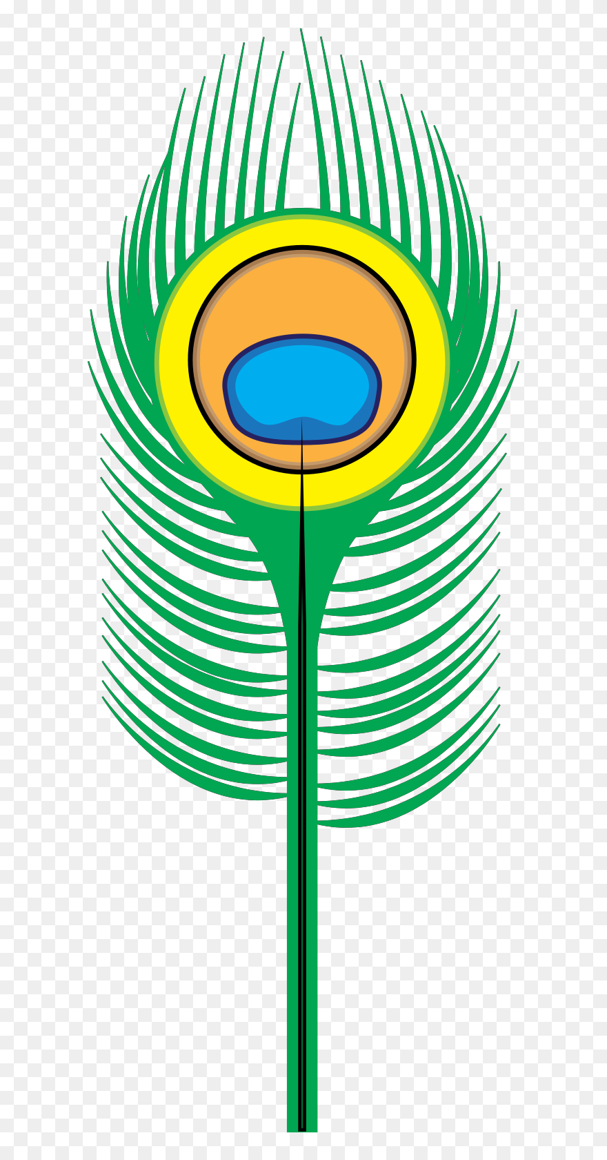Clip Art Peacock Feathers - Png Download