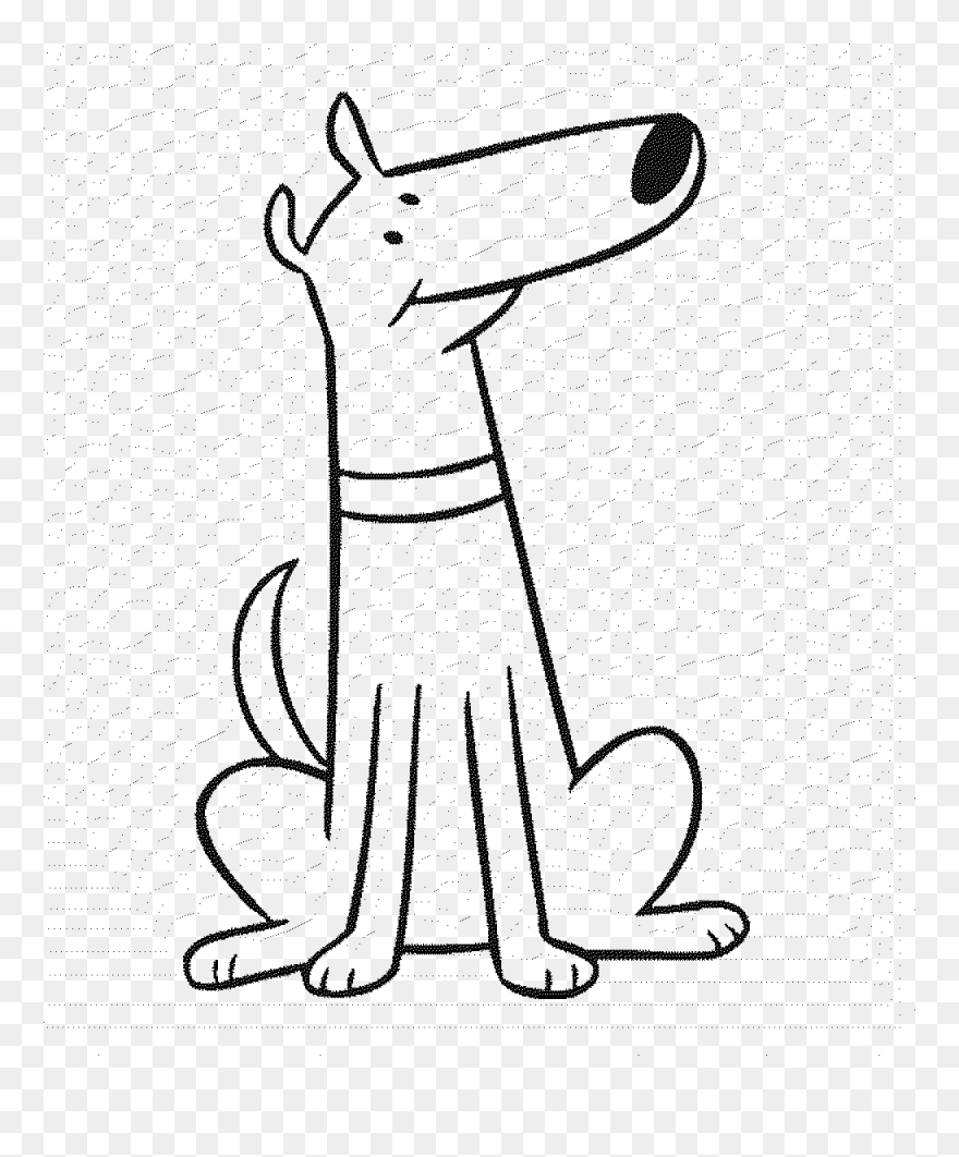 Biscuit The Dog Coloring Book Pages Sketch Coloring Page