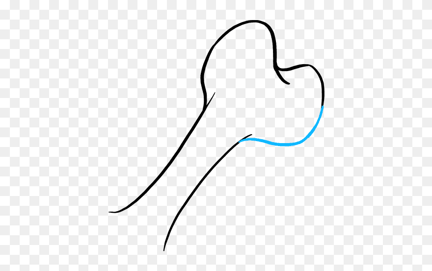 How To Draw Dog Bone Clipart