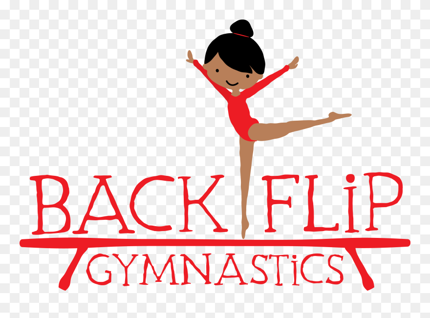 Transparent Gymnastics Clipart - Backflip Gymnastics - Png Download