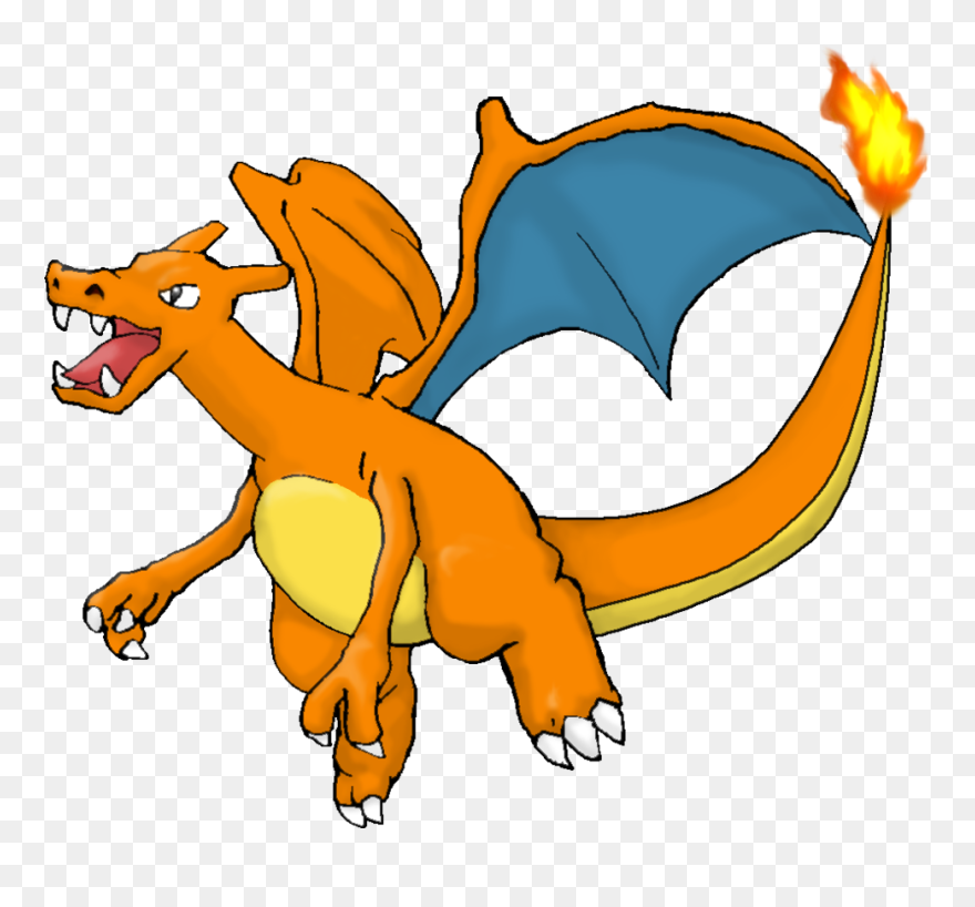 Charizard Pok Mon Clip Art - Transparent Background Charizard Transparent - Png Download