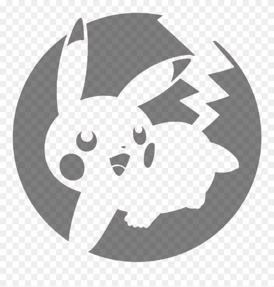 Yummy Pikachu Stencil For - Pumpkin Carving Scooby Doo Clipart