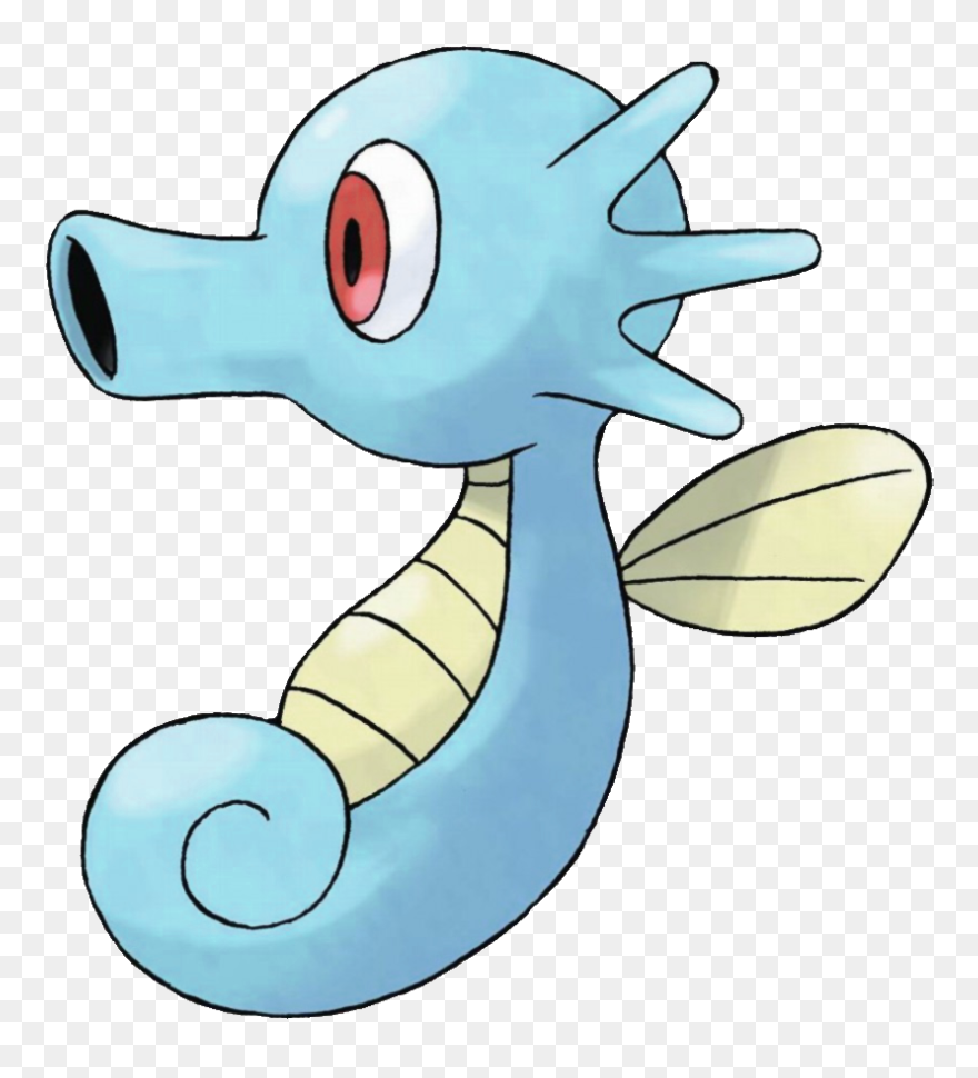 Pokemon Clipart Water Clipart - Horsea Pokemon - Png Download
