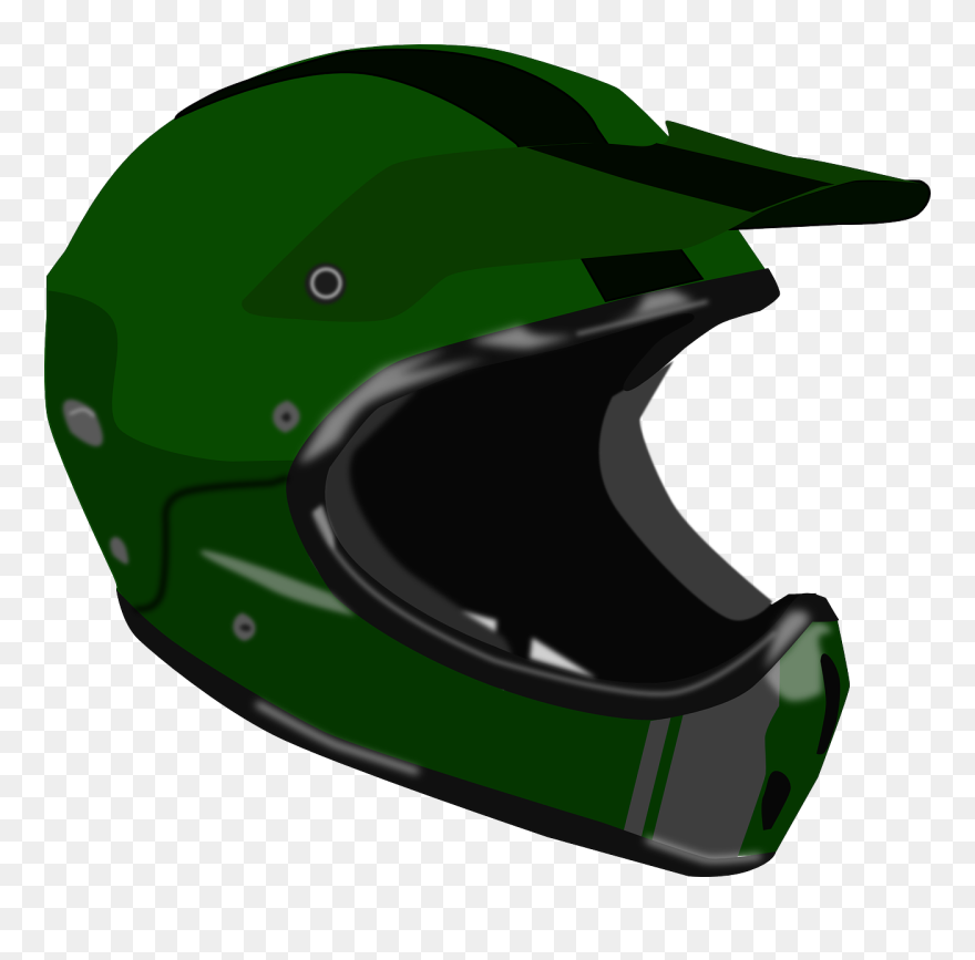 Transparent Motorcycle Clip Art - Cartoon Motorcycle Helmet Png