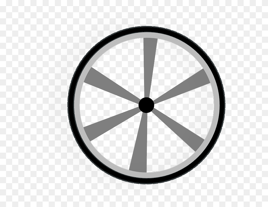 Wheel Transparent Clipart - Train Wheel Clipart - Png Download
