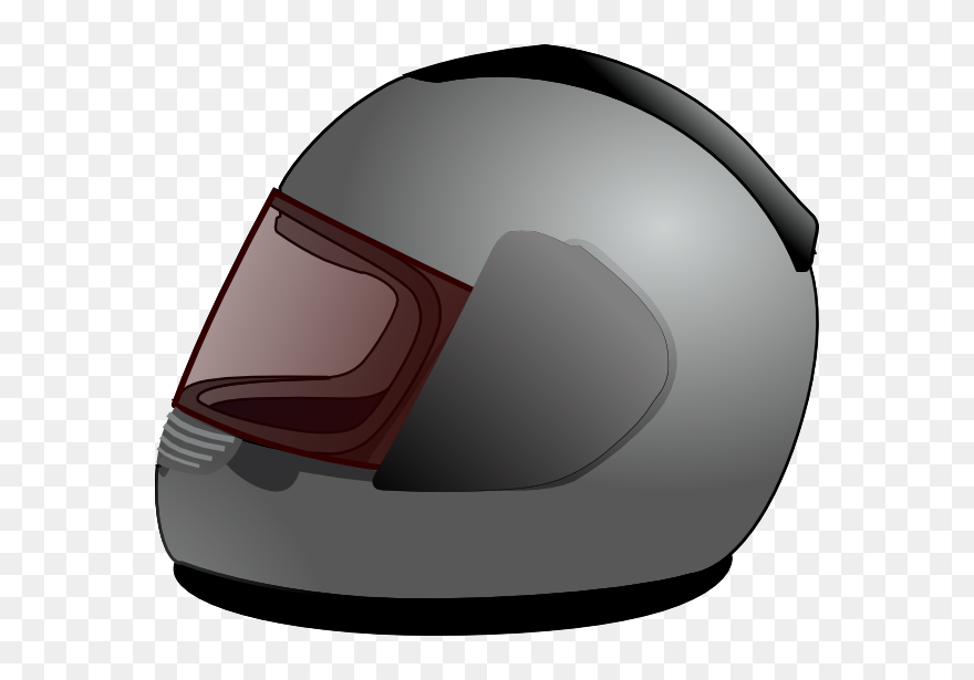 Clip Art At Clker - Helmet Clipart - Png Download