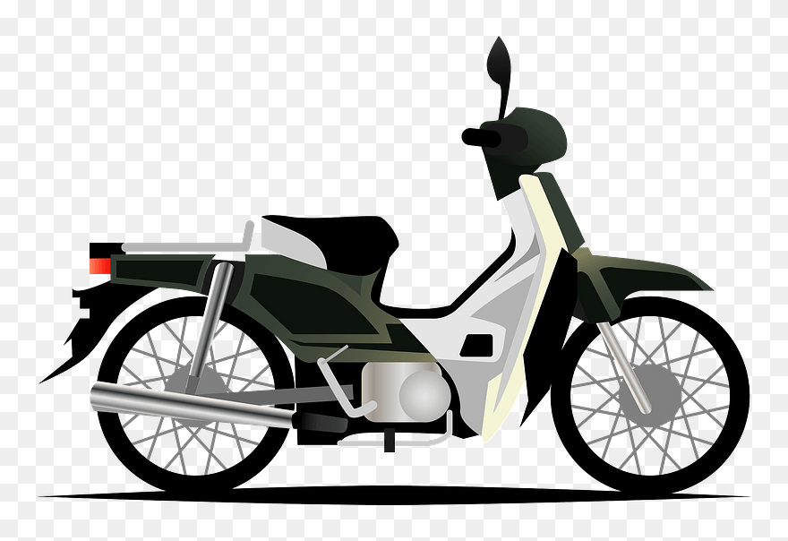 Honda Super Cub Clipart - カブ 主 総会 ステッカー - Png Download