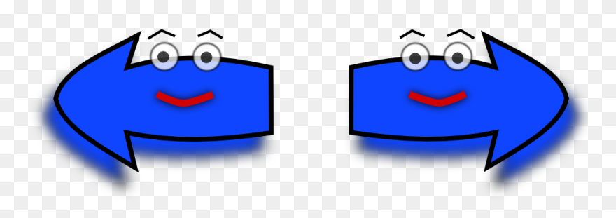 Arrow Set Left-right - Arrows Pointing Left And Right Clipart