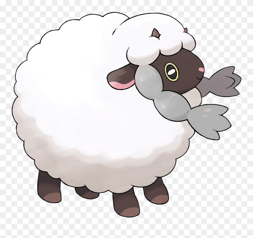 Pokemon Sword And Shield Sheep Clipart