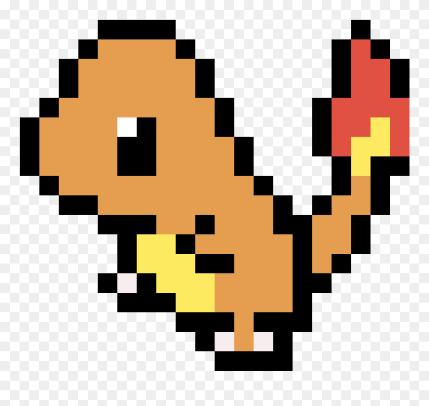 Pixel Pokémon Drawing - Puzzling World Clipart