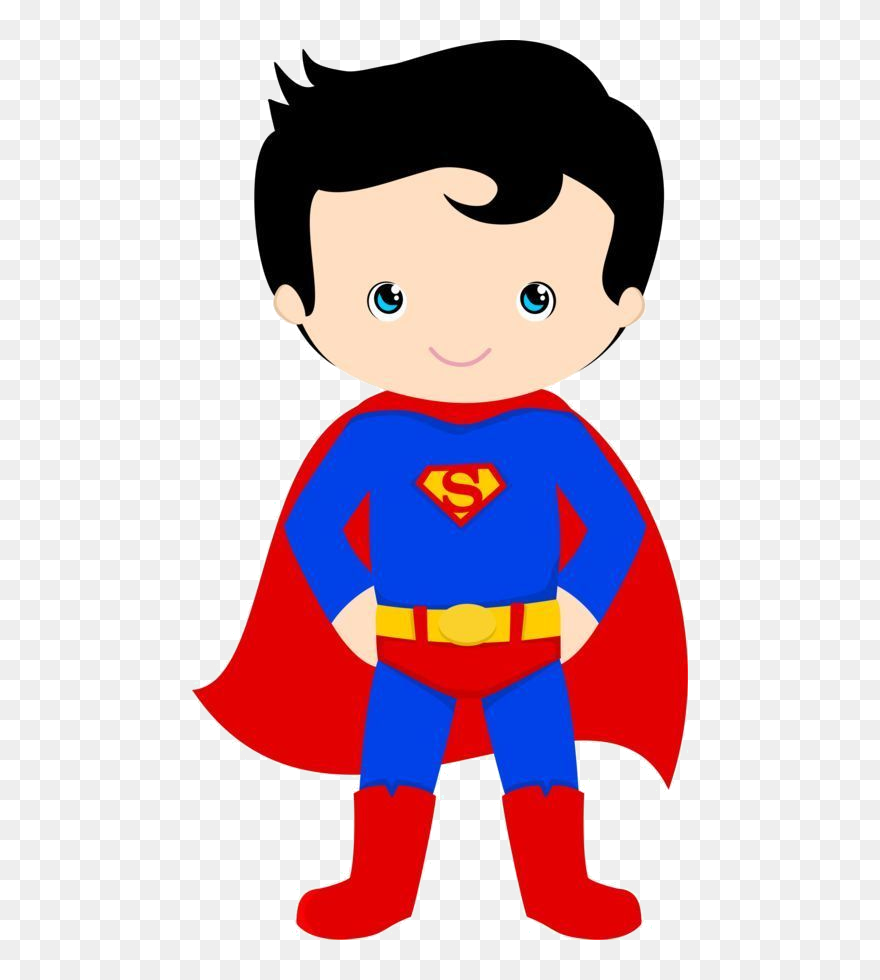 Superhero Clipart Clip Arts For Free On Transparent - Superman Kid Clipart - Png Download